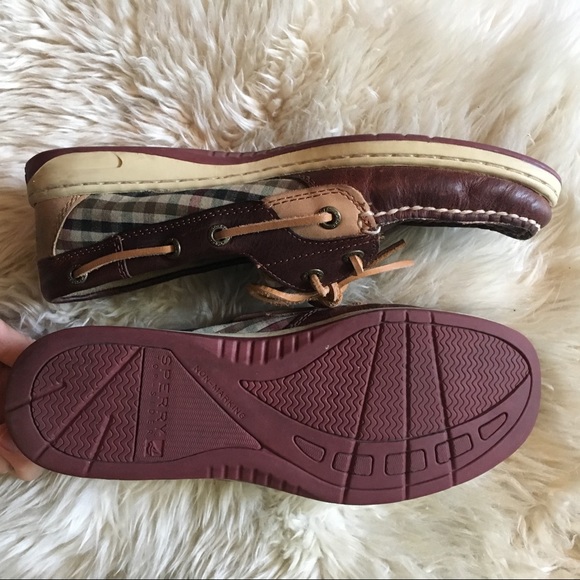 Sperry Top-Sider Brown Leather Boat Shoe - Picture 4 of 6
